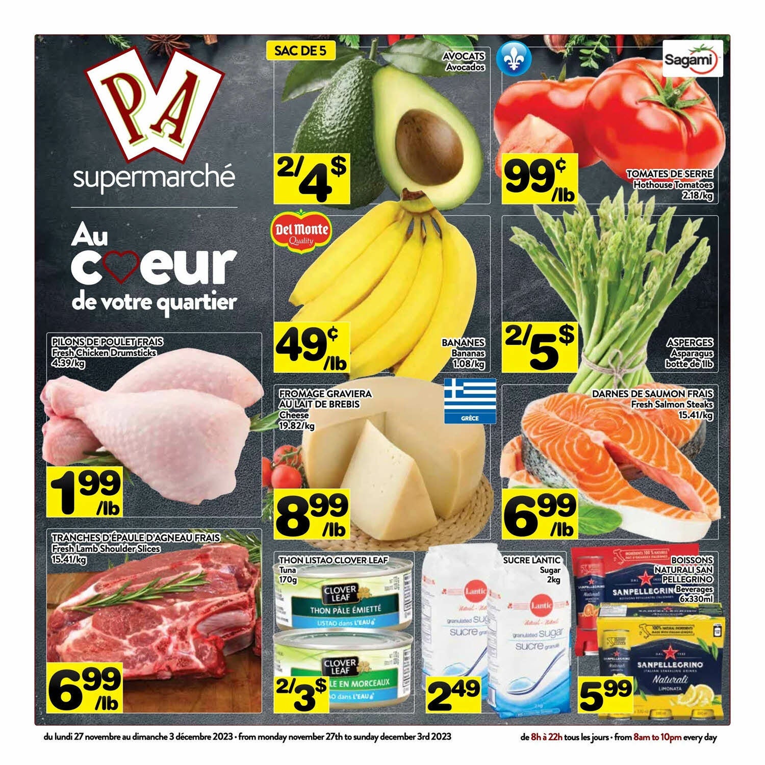 Supermarché PA / morue salée désossée