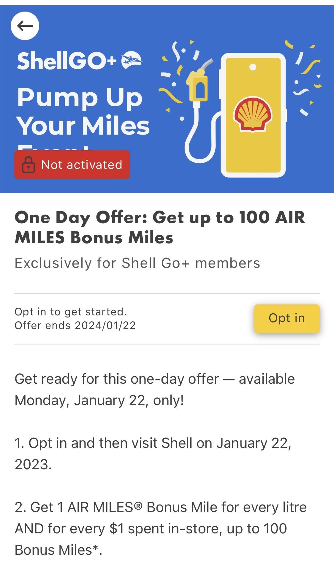 [Air Miles] [Shell Go+] Canada-Wide ‘Start The Car’ Promo Returns Jan ...