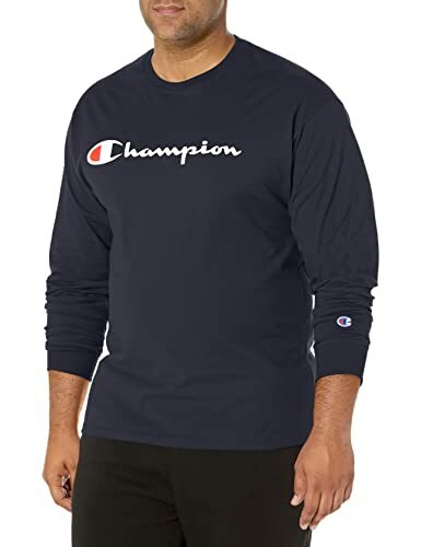 [Amazon.ca] Champion Men’s Classic Jersey Long Sleeve Graphic T-shirt ...