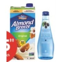 Almond Breeze, Bai Infused or Clearly Canadian Sparkling Water Beverages