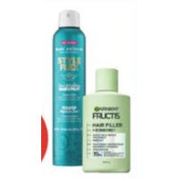 Fructis Hair Filler Treatments or Marc Anthony Hair Care Products
