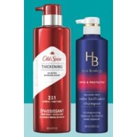 Old Spice Thickening 2-in-1 Shampoo+ Conditioner, Barber's Blend Styling or Hair Biology Hair Care Products