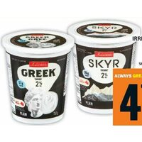 Irresistibles Greek or Skyr Yogurt