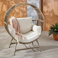 Better Homes & Gardens Bellamy Patio Round Wicker Chair