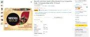 Nescafé Gold Dark Roast Coffee, 72 K-Cups: $25 coupon + S&S = as low as $24.42 or 34¢ / K-Cup
