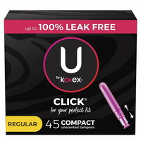 U by Kotex Jumbo Pack Premium Pads, Tampons or Liners