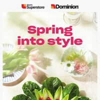Atlantic Superstore - Spring Into Style Flyer