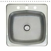 Kindred 20" Drop-in Stainless Steel Kitchen Sink