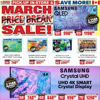 2001 Audio Video - Weekly Deals - March Price Break Sale Flyer