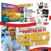 Centre HIFI - Weekly Deals - Expert's Sale Event Flyer