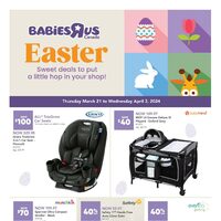 Babies R Us - 2 Weeks of Savings - Easter Deals Flyer
