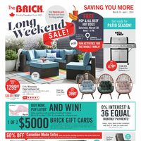 The Brick - Saving You More - Long Weekend Sale (ON) Flyer