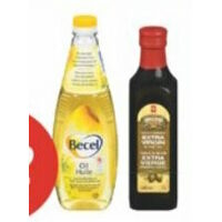 Becel, PC Grapeseed or Splendido Extra Virgin Olive Oil