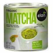 ELAN Organic Japanese Matcha Green Tea Powder, Non-GMO, Vegan, Gluten-Free, Kosher 250g $21.56