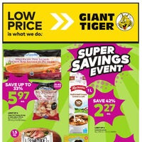 Giant Tiger - Weekly Savings - Super Savings Event (ON) Flyer
