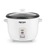 Aroma Housewares Aroma 6-cup (cooked) 1.5 Qt. One Touch Rice Cooker - $24.72