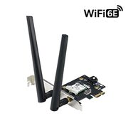 ASUS PCE-AXE5400 WiFi6 6E PCI-E Adapter supporting 6GHz Band, 160MHz, Bluetooth 5.2 (44%) - $45