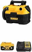 DEWALT 20V MAX Cordless Wet-Dry Vacuum w/ 20V MAX 5.0 Ah Battery Charger Kit @ $199