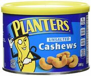 Planters Cashews Unsalted, 200g