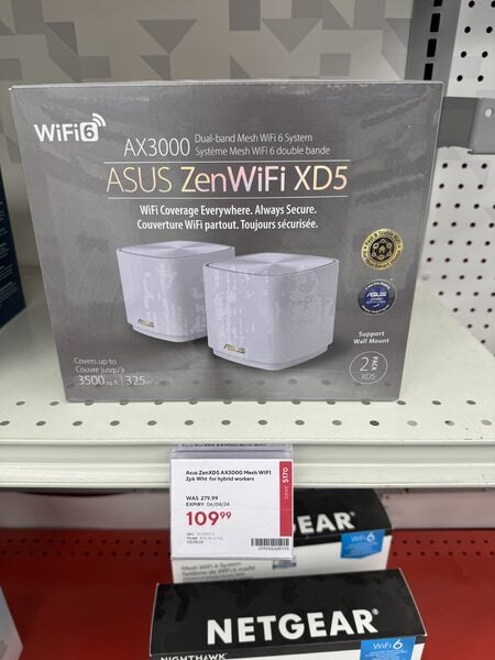 [Staples] Hot - Limited Stock - Asus ZenWifi XD5 AX3000 Mesh Router - 2 ...