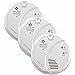 $36.94 3 pack First Alert SC7010BVFF-3 Hardwired Talking Photoelectric Smoke and Carbon Monoxide Alarm, White