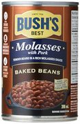 Bush's Canned Molasses with Pork Baked Beans