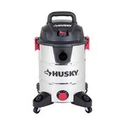 10L SS Wet/Dry Shop Vacuum Husky 6Hp $49.50