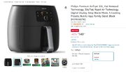 PRIME ONLY Philips Premium Airfryer XXL 149.99 40% OFF