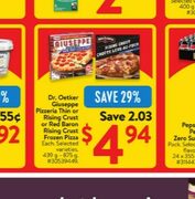 Red Baron Rising Crust Pizza (big 875g box) $4.94 at Walmart