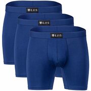 Ejis Premium Men's Boxer Briefs - Navy (3 PACK) - Small only - $5.99