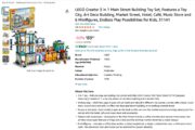 LEGO Creator 3 in 1 Main Street [31141] Building Toy Set ($89.97)