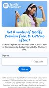 4 months of Spotify Premium free (for new users)