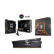 AMD R7 7700X + ASUS TUF GAMING B650M (mATX) or B650 (ATX) + DDR5 32GB 6000MHz CL30 [$498.98 / $548.98 for mATX / ATX]