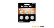 Duracell CR2032 3v Lithium Coin Battery, 6 Count $9 S&S