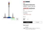 Dyson V15s Detect Submarine for $999 (-$900 for 500k points BF redemption from Nov 28)