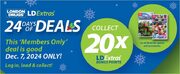 Dec 7 Only! 20-30% Rebate as Points on All Nintendo Games and Accessories