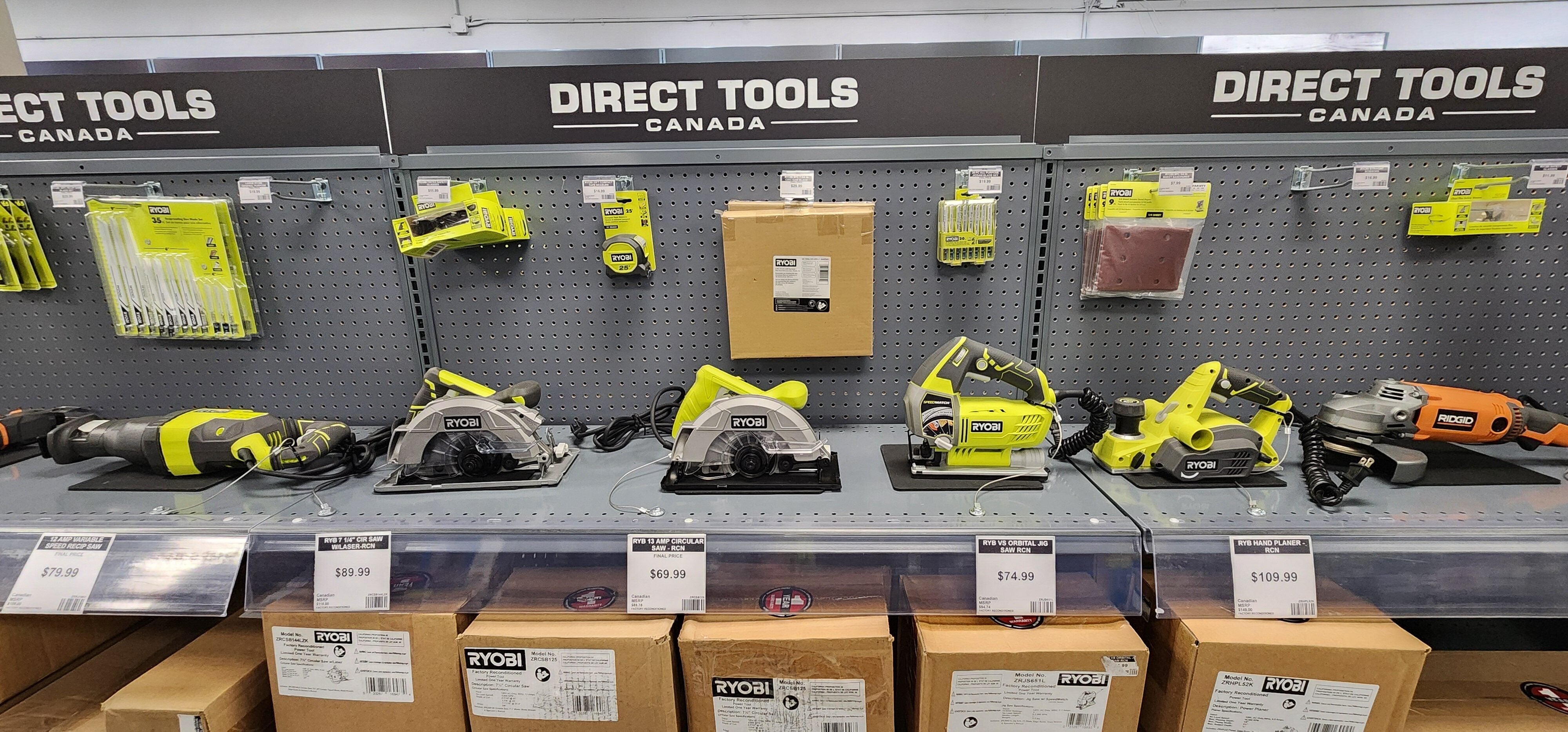 [Direct Tools Canada] [Boxing Day] Select Ryobi tools 50% off (GTA Only ...