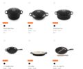 Le Creuset Round Dutch oven ($321, 5.3L), Oval dutch oven ($306, 4.7L) - Black colour only