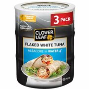 Clover Leaf FLAKED White Albacore Tuna in Water - 3 x 170g - $5.91