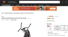 Bowflex M3 51% off - Clearance at CT ($699, some stores even lower at $499/65% off)