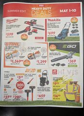 Lawn Mowers, Trimmers