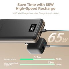 Imuto 65w 27000mah usb PD powerbank $31.99 with coupon discount & FS ofcos