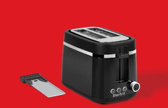STARFRIT AURL 2 SLICE TOASTR BLACK - $14