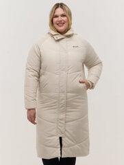 Tianae Quilted Midi Parka - Winter White - $39 (reg $175)