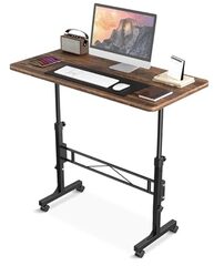 Small Standing Desk Adjustable Height $53.4 after coupon (3 colors available)