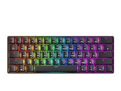 [HOT] HK Gaming GK61 Mechanical Gaming Keyboard - 61 Keys RGB Gateron Optical Brown $26