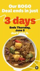 BOGO (dine-in/UE til June 5): Curry Tender Veal; Minced Beef w/ Fried Egg; Kway Teow @ 29A-555 W 12th Ave, Vancouver BC