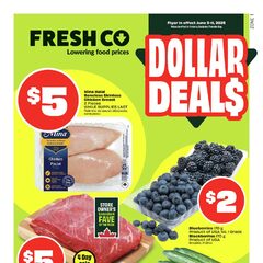 ON brisket $5/lb last day; cucumbers 2/$1 (3 airmiles receipt scan); Hereford canned corned beef $3 June 5-11