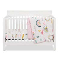 3-PC. Luna Cotton Crib Bedding Set