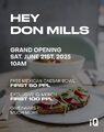 TO CF Don Mills grand opening free mini Mexican Caesar bowl 1st 50 at 10am June 21